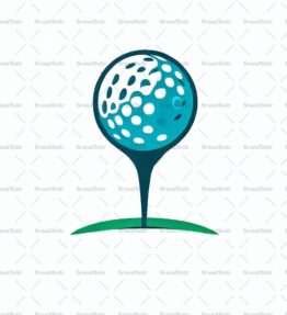 Golftee und Ball
